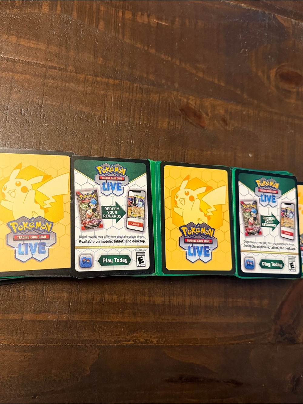 400+ Pokemon Live Game Code Cards